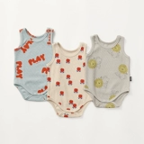 Брендовый детский хлопковый жилет, детское боди без рукавов, городской стиль