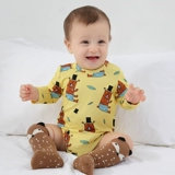 Альпака, хлопковые носки, детские гольфы, делается под заказ, лиса, енот, средней длины