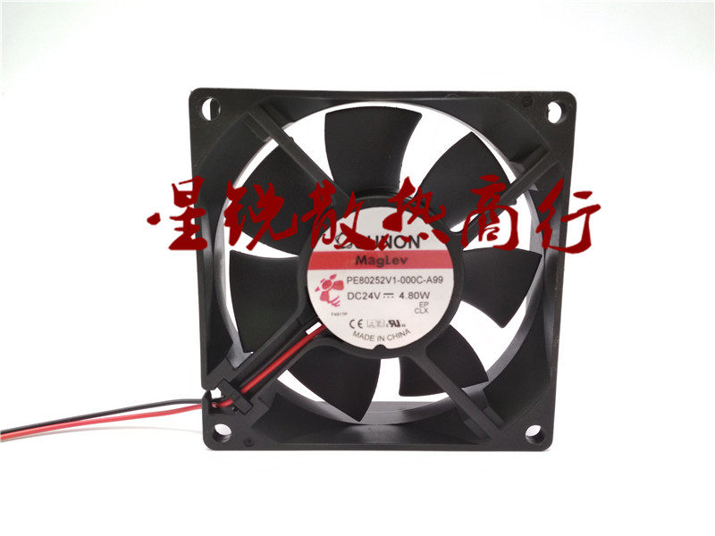 SUNON PE80252V1-000C-A99 24V 4 80W 80W 8025 8cm Siwi frequency inverter fan