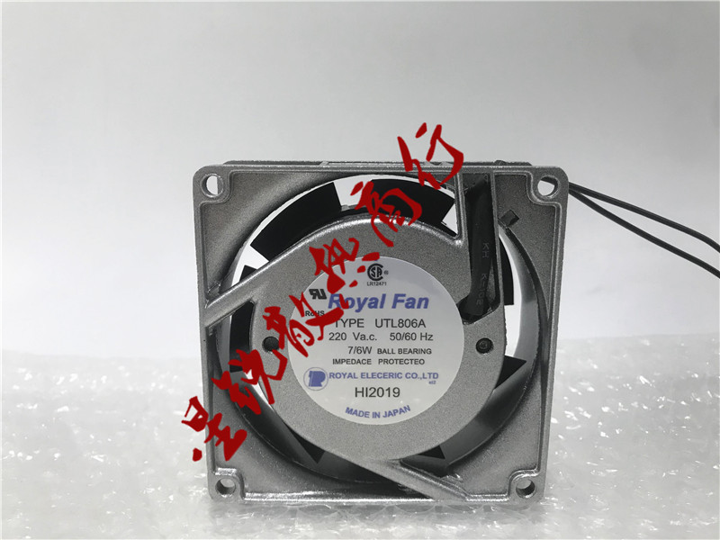 AC ventilator Royal Fan TYPE UTL806A AC 220V 7W 8025 8025 enclosure fan