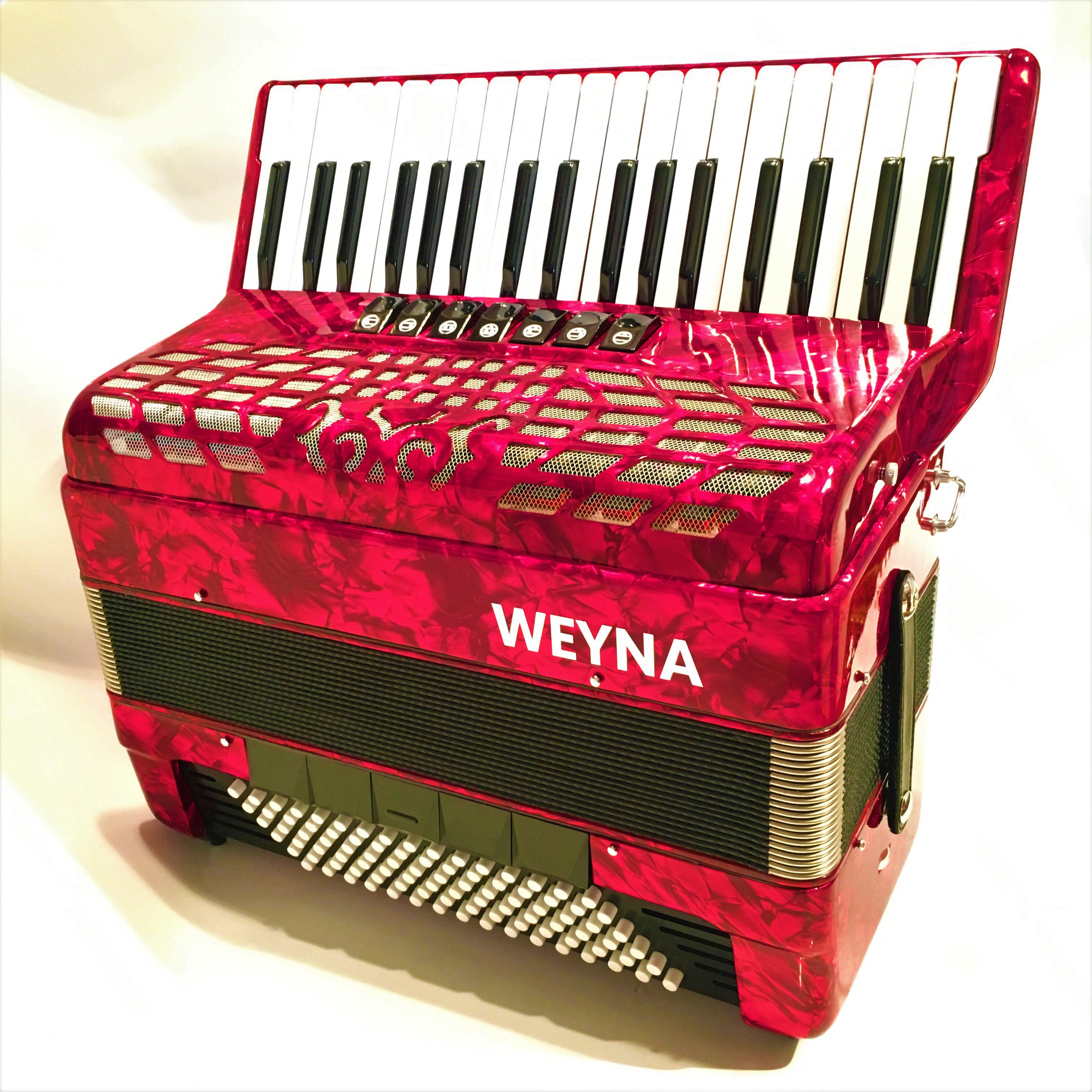 Imported accordion original 96 bass 37 keys professional playing piano