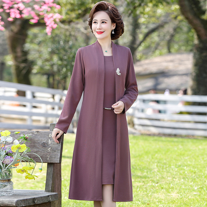 Xiangyun Silk Mulberry Silk Dress 2026 Elegant Two-Piece Set for Wedding Mother of the Bride Noble Wedding Attire Spring and Autumn Wear