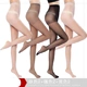 Màu đen chuyên nghiệp nhỏ bít tất có thịt của phụ nữ pantyhose mùa hè mùa hè nhẹ chân tạo tác vớ phụ nữ mỏng siêu mỏng - Vớ