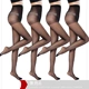 Màu đen chuyên nghiệp nhỏ bít tất có thịt của phụ nữ pantyhose mùa hè mùa hè nhẹ chân tạo tác vớ phụ nữ mỏng siêu mỏng - Vớ