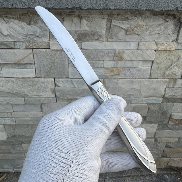 Sharp Japanese YAMAZAKI stainless steel western tableware steak knife thickened household western tableware knife