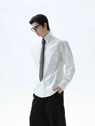 TURNTIDE «Очень широкие плечи, двойная дверь», пригородная рубашка с длинными рукавами, мужская свободная куртка-рубашка