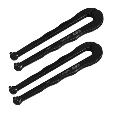 Adjustable round nut wrench angle grinder Wrench Double pin multifunctional electric pick oil cap open wrench universal wrench