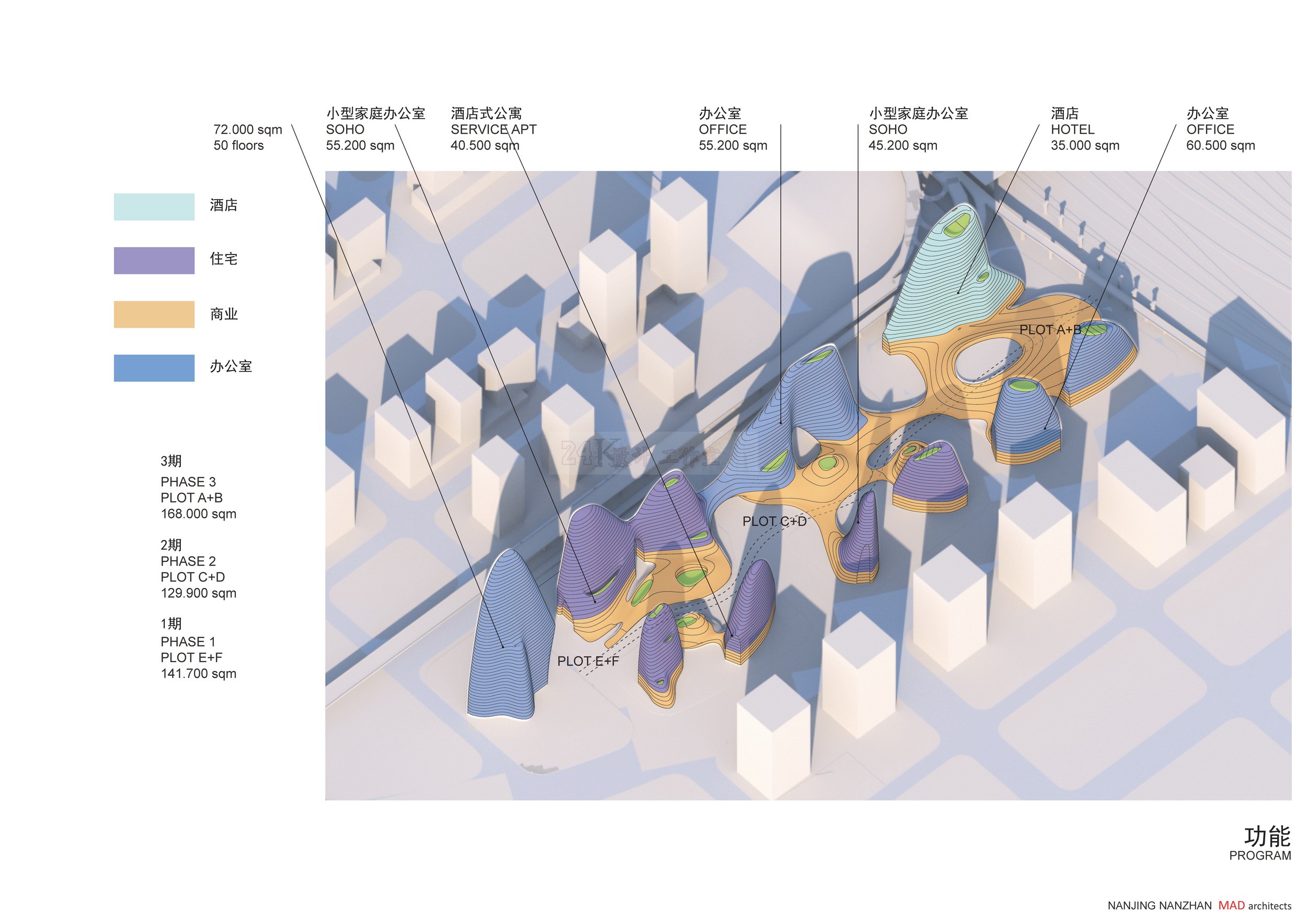 R071-14套办公建筑精选方案 含SU模型cad图纸文本-8