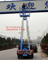 Custom car load type single double column aluminum alloy Lift 4 6 8 10 12 m Outdoor Repair mounting lift
