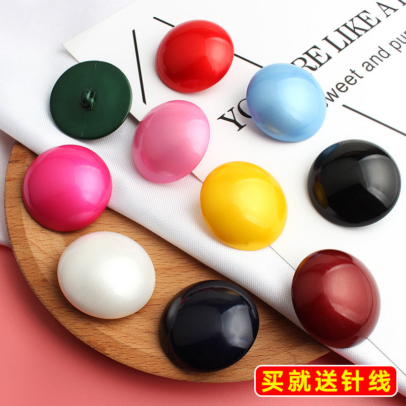 Button button womens sweater cardigan shirt button round windbreaker woolen coat cashmere large button