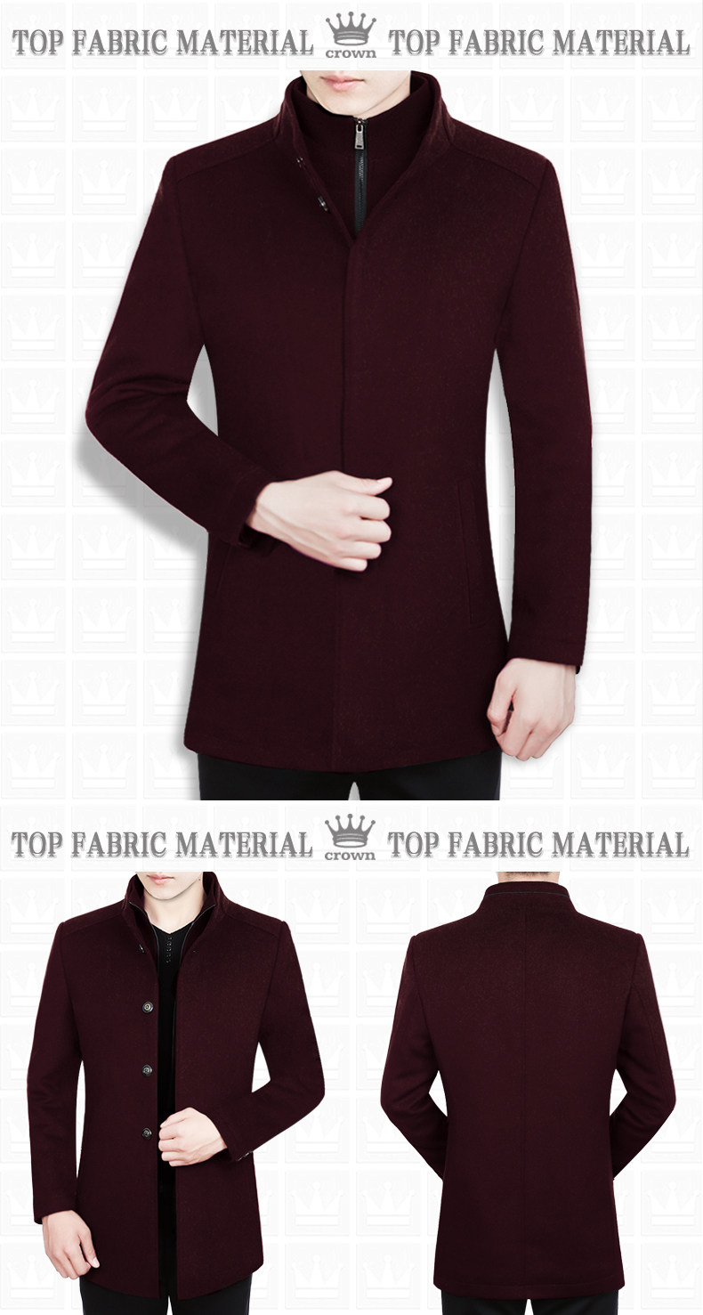 Blouson homme OSLO manches longues en Laine - Ref 3116533 Image 28