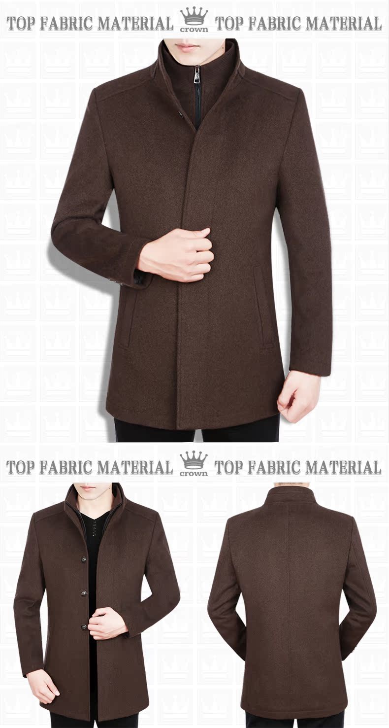 Blouson homme OSLO manches longues en Laine - Ref 3116533 Image 29