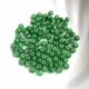 4 мм темно -зеленые 100 штук