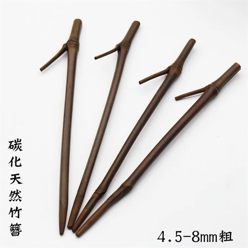Натуральная бамбуковая китайская шпилька, аксессуар, аксессуары, заколка для волос