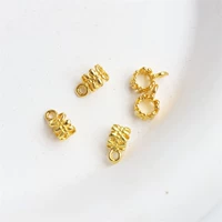 Тройник имитация золота для электрофореза 6мм 5 шт.