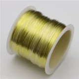 Медные шелковые нитки, аксессуар ручной работы, 100м, DIY