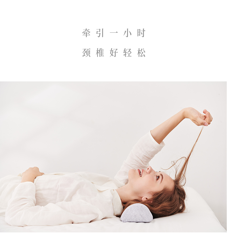美亚销量第一 绿萌 10秒慢回弹记忆棉 颈椎修复牵引枕 图1