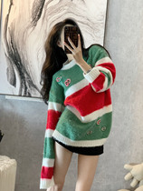 Christmas sweater women 2020 New loose pullover lazy wind high design sense niche coat wear autumn and winter