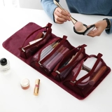 Косметичка, брендовая сумка через плечо, портативная вместительная и большая маленькая складная сумка для хранения для путешествий, популярно в интернете