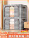 Clothing storage box household fabric finishing artifact wardrobe clothing folding basket bag box Oxford cloth storage box