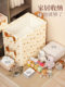 Buy 1 get 4 free clothes storage basket wardrobe storage box for clothes and trousers layered artifact household thickened fabric box