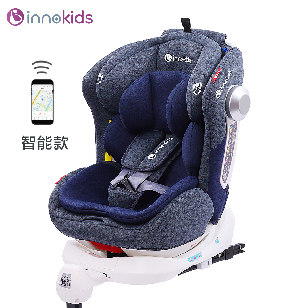 Innokids ghế an toàn trẻ em xe 0-4-12 tuổi với bé xe 360 ​​độ xoay ngồi