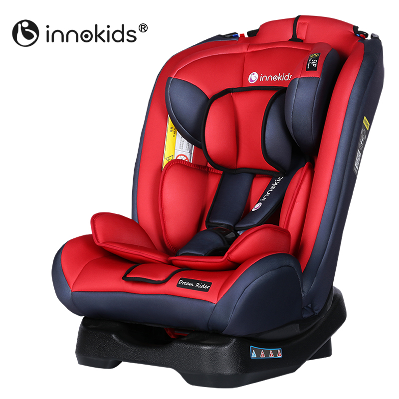 Innokids xe với ghế an toàn trẻ em 0-12 tuổi bé già bé 4 mỏng có thể nằm ISOFIX