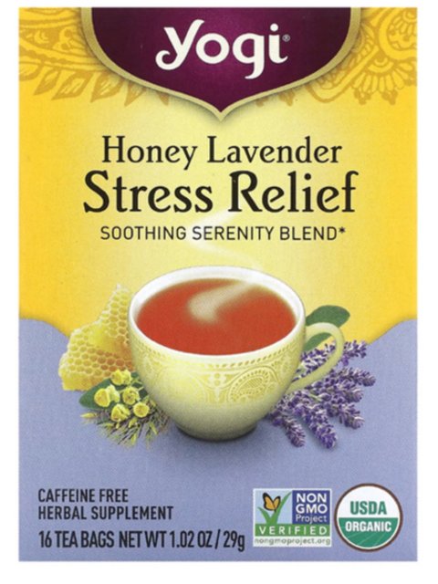 Inventory China YOGI TEA Honey Lavender Sleep Tea naturally does not include caffeine smoothing and relieving tension sleep
