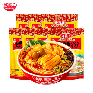 【螺霸王】经典原味螺蛳粉330g*7袋装