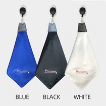 Korean style golf towel club cloth club towel club head cloth with hook cleaning cloth