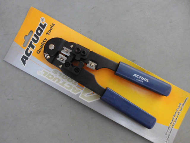 Stock Shanghai Actual Anxin Line Terminal Pliers Telephone Network Terminals Press Pliers Press Wire Pliers 60028-Taobao