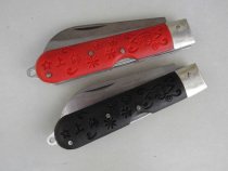 2000 old Shanghai Pugong brand four-purpose electricians knife old-fashioned wire stripping knife multi-functional outdoor knife and wire scraper