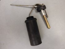 Eighties antique old oil pot pressure lubrication oil pot manual oil dispenser household Lubrication Tool