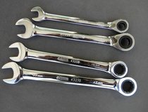 Shida Ratchet Wrench Unidirectional Two-way Quick Wrench Fine Polished With Switch Ratchet Wrench Plum Blossom Opening Quick Wrench