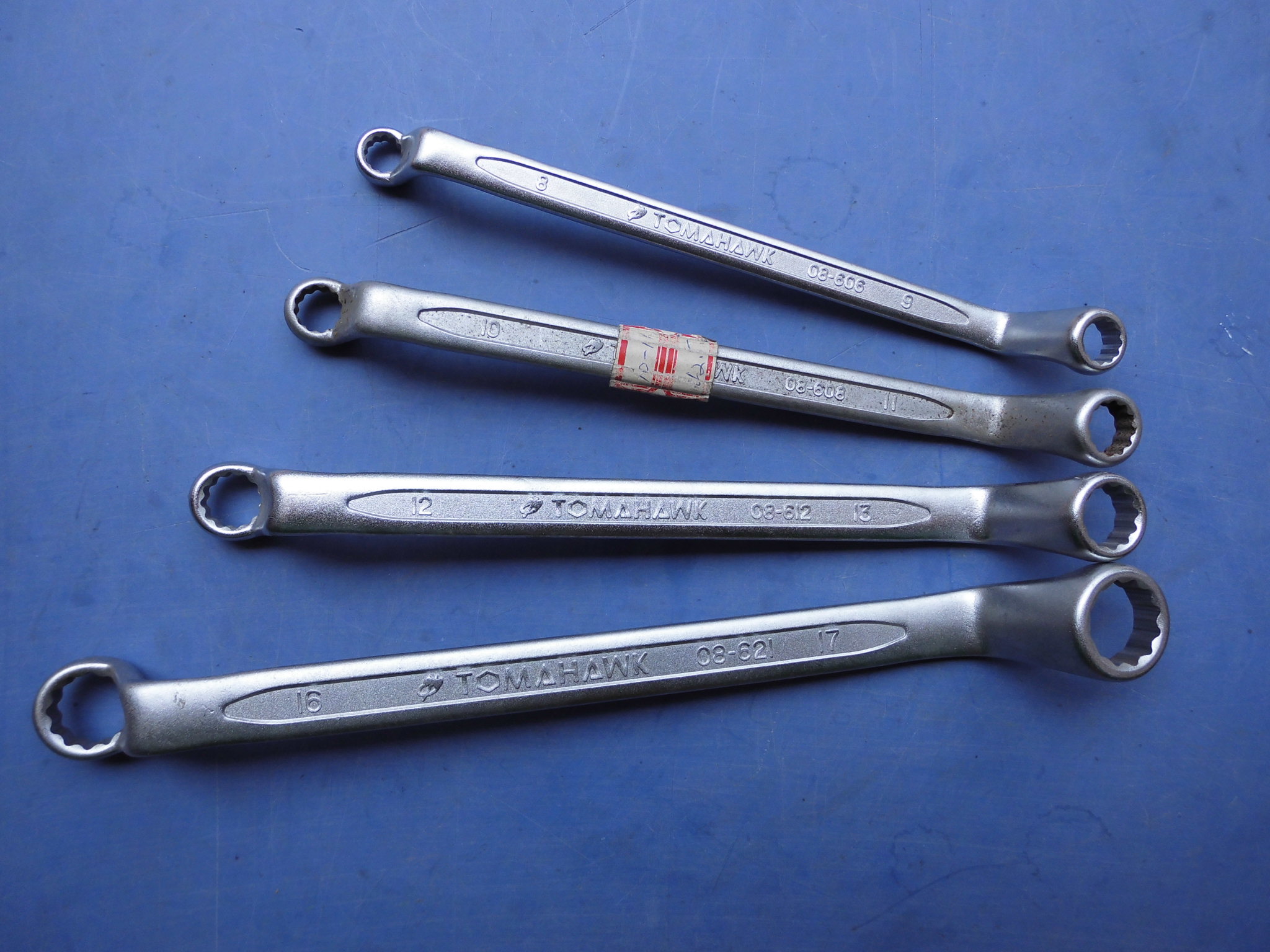 Clear Library handling TOMAHAWK German Golden Axe Plum Wrench Import Double Head Plum Wrench Chrome Vanadium Steel Wrench