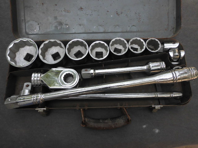 Stock Old Stock Special Large Size Sleeve Wrench Set 1 Inch 14 Pieces Kit Heavy Composition Tool 30 ~ 75mm Sleeve Head-Taobao