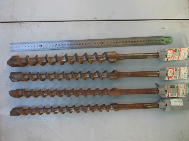 Import BOSCH Germany Bosch 5 pit electric hammer drill bit 500mm long wearing wall drill lengthened alloy drill