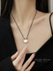 S999 Pure Silver Little Fatty Pendant Necklace for Women 2025 New Light Luxury Niche High-end Autumn and Winter Accessories as Gifts