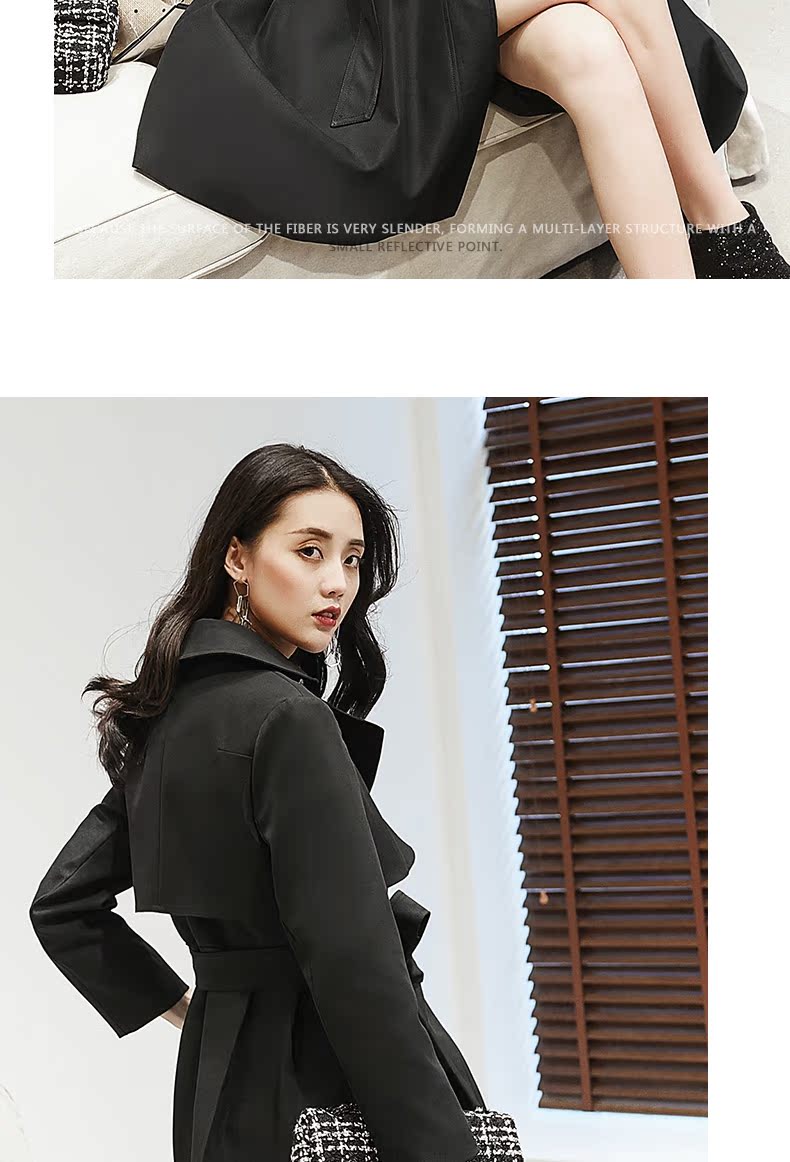 Trench pour femme en Coton en Coton - Ref 3225752 Image 14