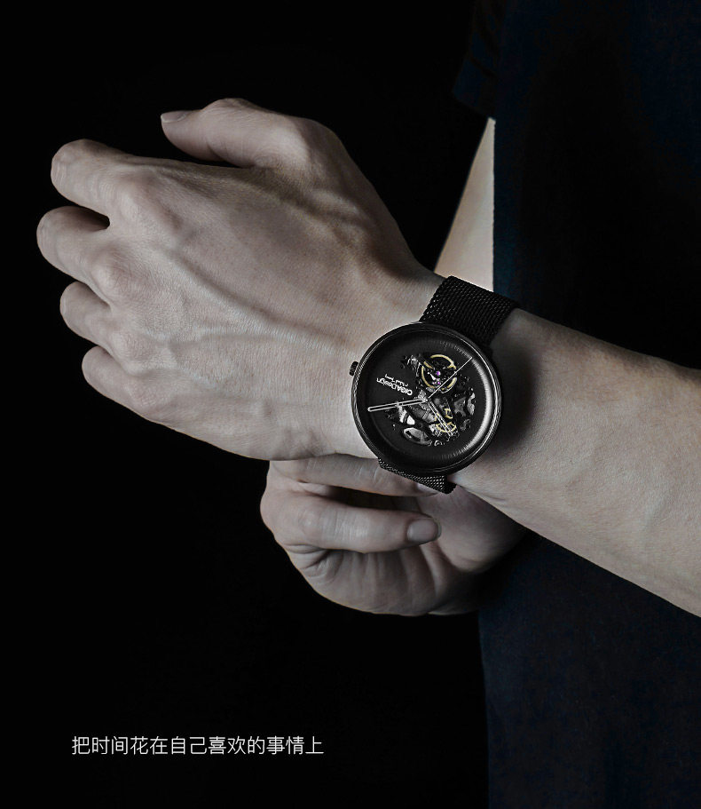 小米生态链 CIGA Design 玺佳双面全镂空机械表 图13