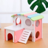 Радужная двухэтажная вилла, домик, игрушка, домашний питомец