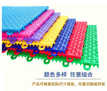 Kindergarten plastic floor Outdoor suspended assembly plastic floor Playground sports basketball court floor mat