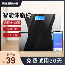 Body Fat Says Smart Precision Home Charging Bodyweight Scales Body Small Health Body Fat Body Fat Weight Loss Slimming