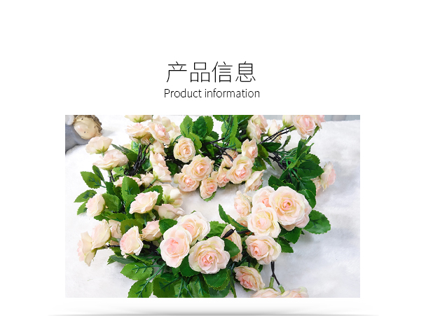 Mây giả hoa nho treo tường hoa điều hòa trong nhà đường ống quanh co mô phỏng cầu thang lan can trang trí - Hoa nhân tạo / Cây / Trái cây chậu cây giả