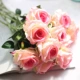 Hoa giả hoa khô hoa giả bó hoa mô phỏng trang trí phòng khách trang trí hoa hồng nhựa hoa trang trí bàn hoa - Hoa nhân tạo / Cây / Trái cây