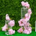Hoa giả mây anh đào hoa cưới mô phỏng lan can trang trí quanh co điều hòa không khí ống nho treo hoa cây - Hoa nhân tạo / Cây / Trái cây