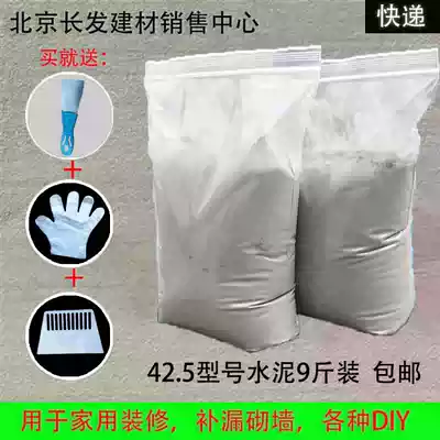 42 5 Quick-drying cement black cement brickwork wall leak patch tile powder room repair decoration flower pot 425R Beijing