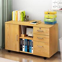  Small cabinet with lock locker with lock storage bedside table large size simple modern personality multi-function