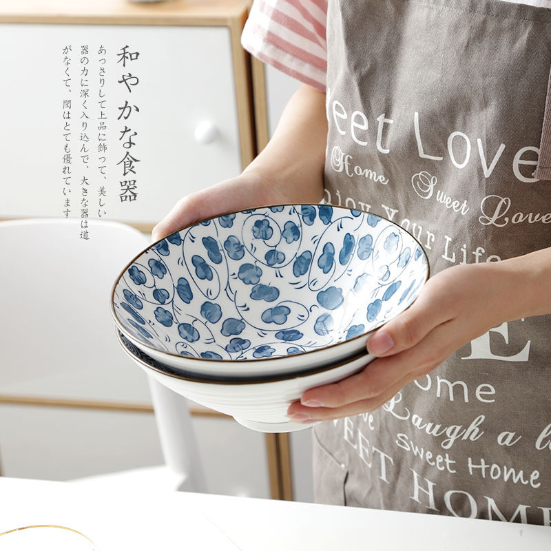 Clear Barn Day Style Noodles Bowl Ranoodles Bowl Eat Noodles Bucket Hat Bowl Commercial Noodle Restaurant Special Creative Home Beef Soup Bowl Big