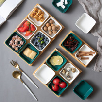 Fruit plate snack plate Creative Home modern living room coffee table Nordic ins candy fruit dried fruit nut snack plate